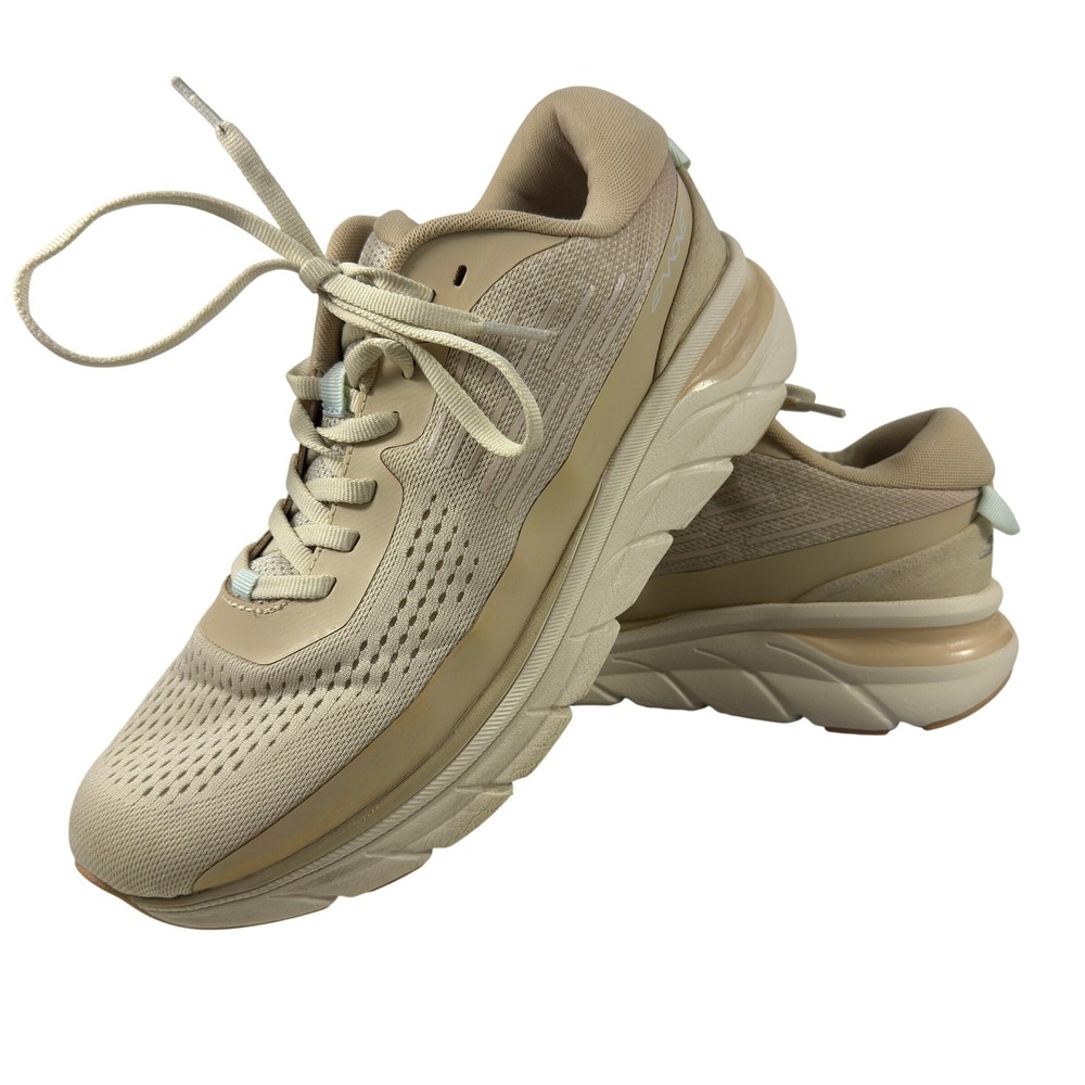 Easy‎ Spirit eMove Walking Sneakers Beige Comfort Shoes Women's 12M
